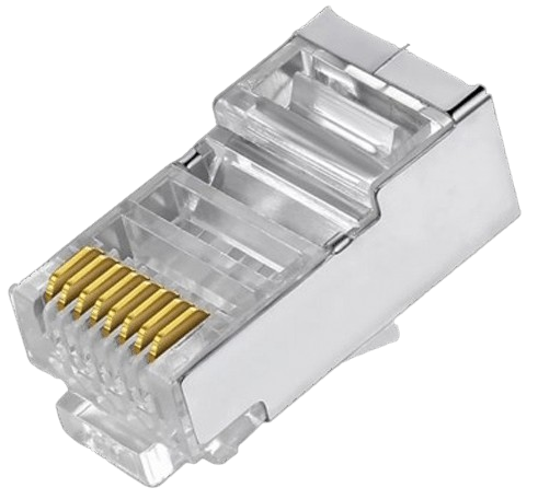 Conector RJ 45 Plastico CAT 6