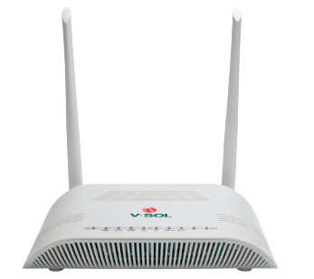 ONU V-SOL V2802GWT Xpon 1FE 1 GE 1 CATV/WIFI 2.4 HZ