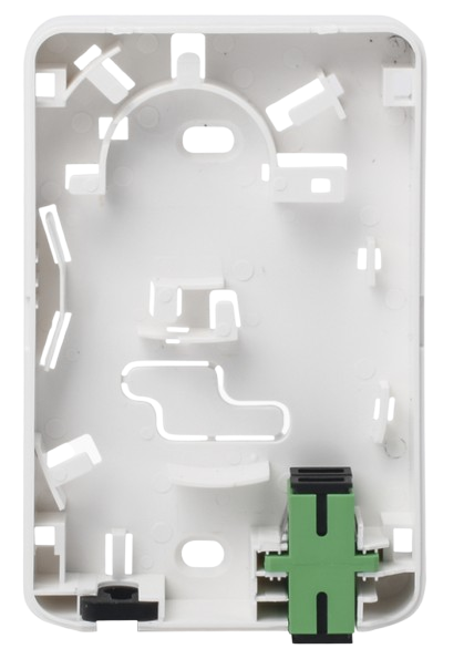 Rosetas 2 Puertos + Enfrentador SC/APC TConecta