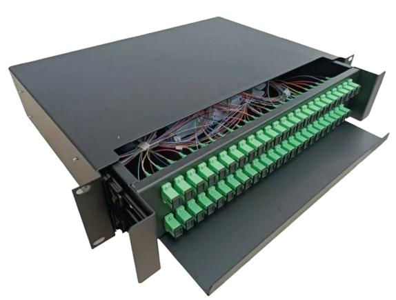 ODF Ensamblado ENT 48 hilos con adaptador y pigtail SC/APC