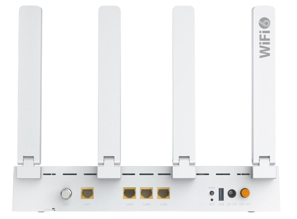 ONU Xpon 4GE 1 USB 3.0 WIFI 6 HGU V2804AX15T