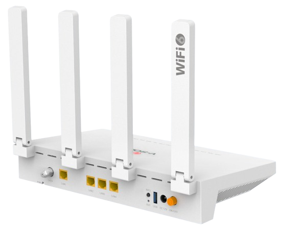 ONU Xpon 4GE 1 USB 3.0 WIFI 6 HGU V2804AX15T