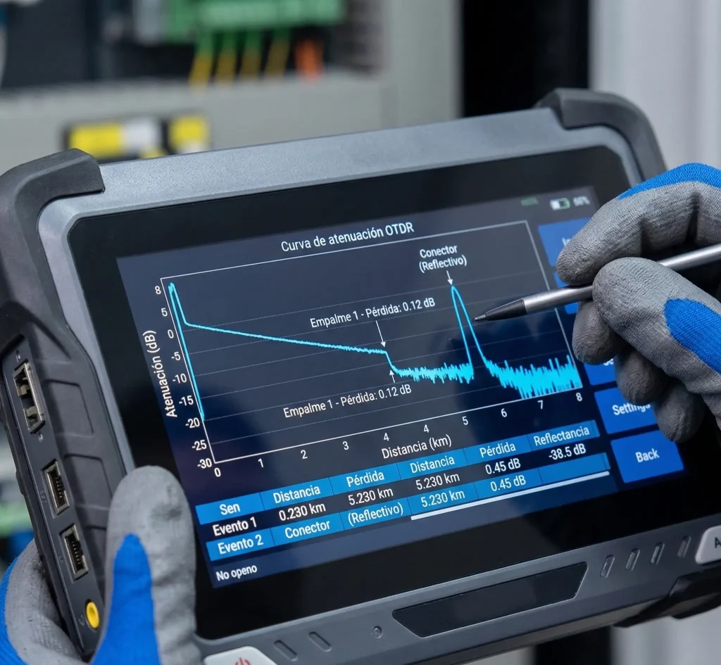 OTDR para Fibra Óptica