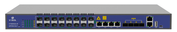 OLT de 16 Puertos Gpon con 8 Puertos Uplink hasta 2048 ONUS