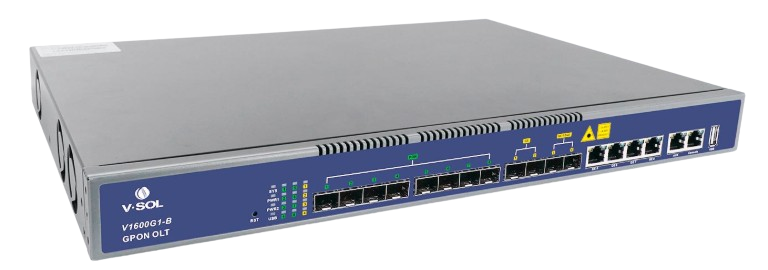 OLT de 8 Puertos Gpon con 8 Puertos Uplink hasta 1024 ONUS