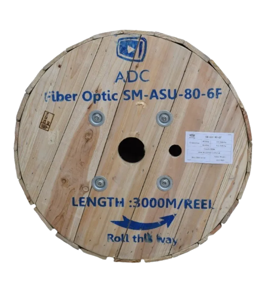 Fibra Optica SM ASU 80 6F Marca ADC