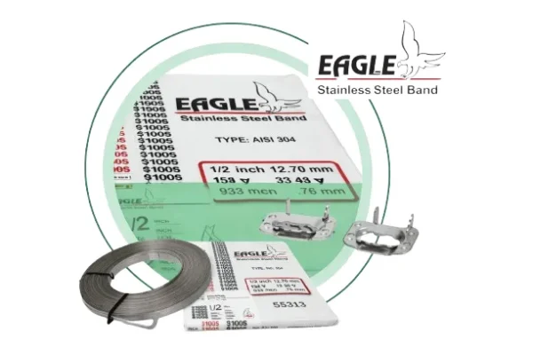 Cinta de Acero Inoxidable Eagle