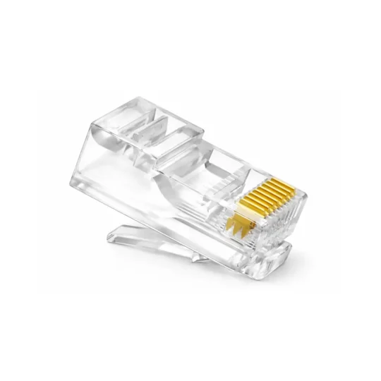 Conector de Red RJ45 CAT6 Cosco Plastico