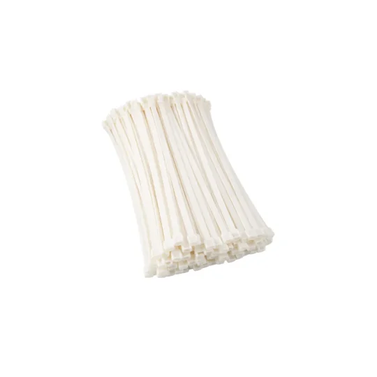 Paquete de 100 unidades de amarre plástico de 20 cm para organización de cables en LC Distribuciones